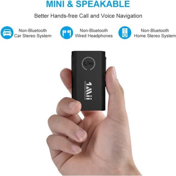 Bluetooth 5.0 Receiver for Car Music/Wired Speakers/AUX Bluetooth Adapter, - Picture 6 of 6